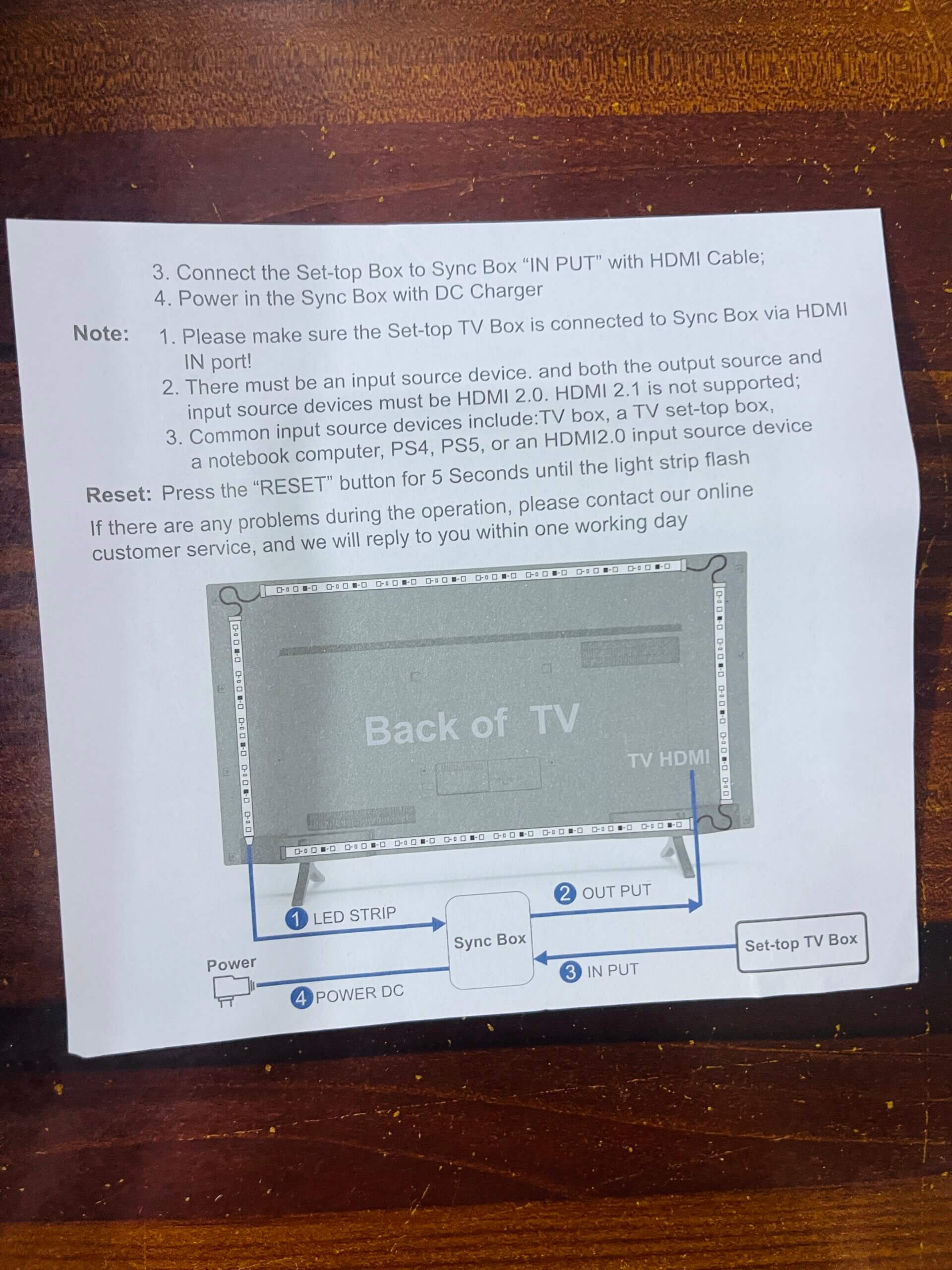 Tv synchronized Cinematic back tv lighting - Image 3