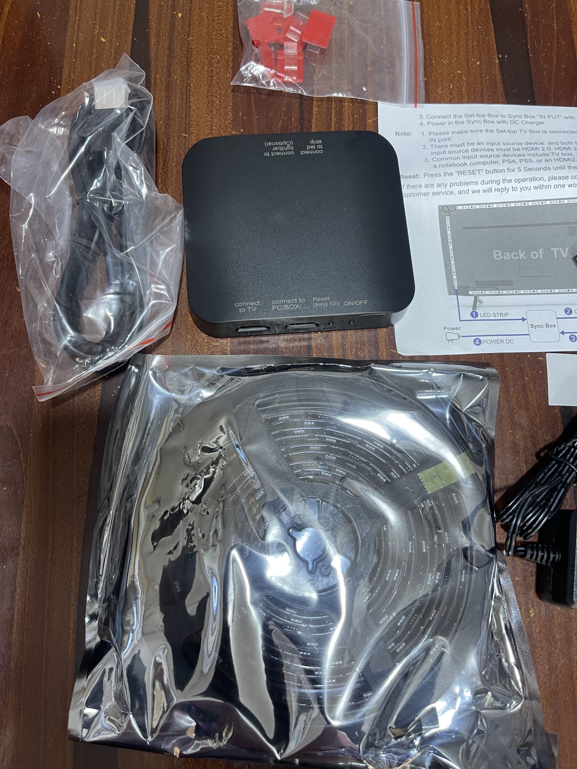 Tv synchronized Cinematic back tv lighting - Image 4