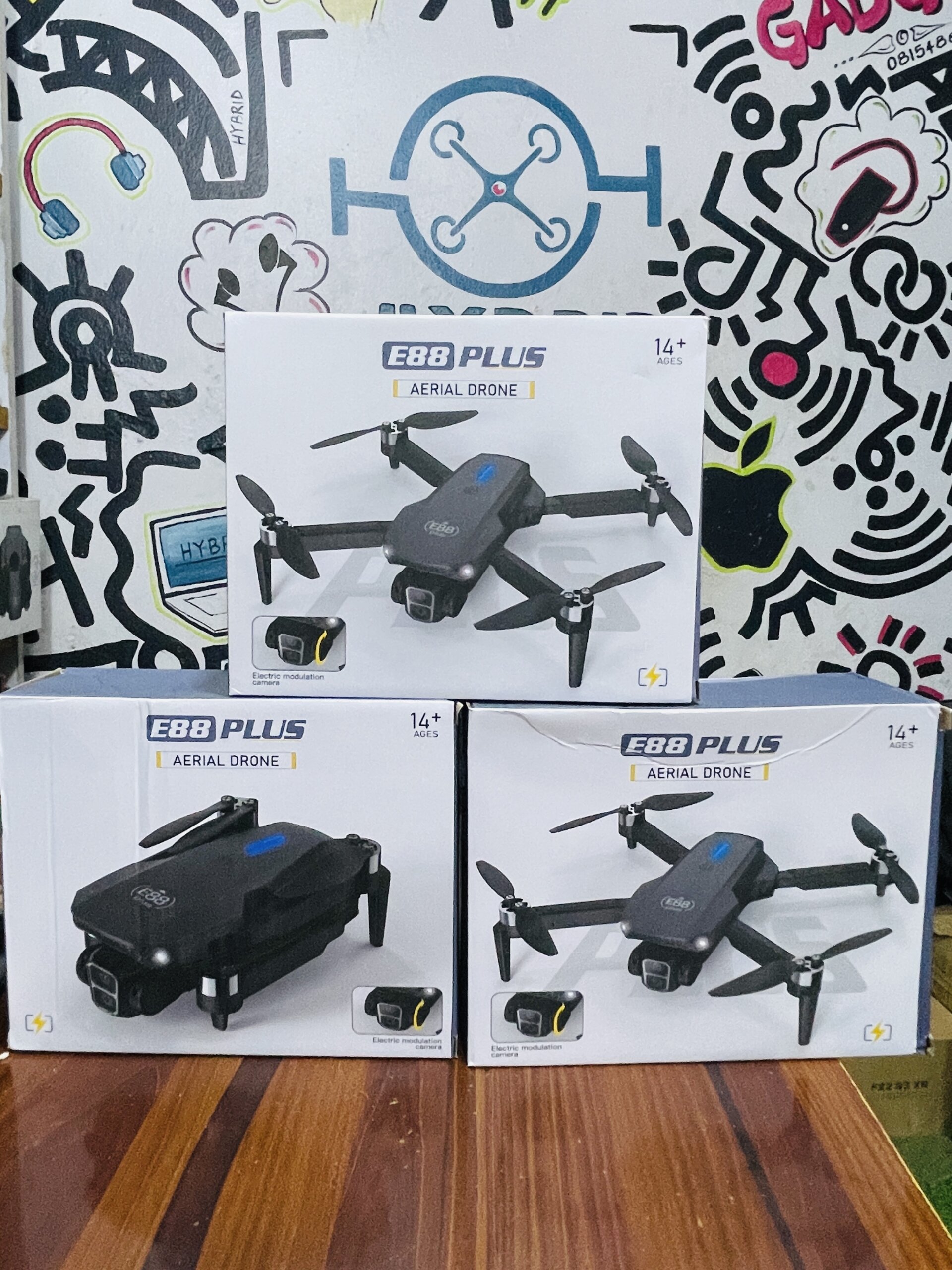 E88 4k Hd camera brushes-motor Drone - Image 3